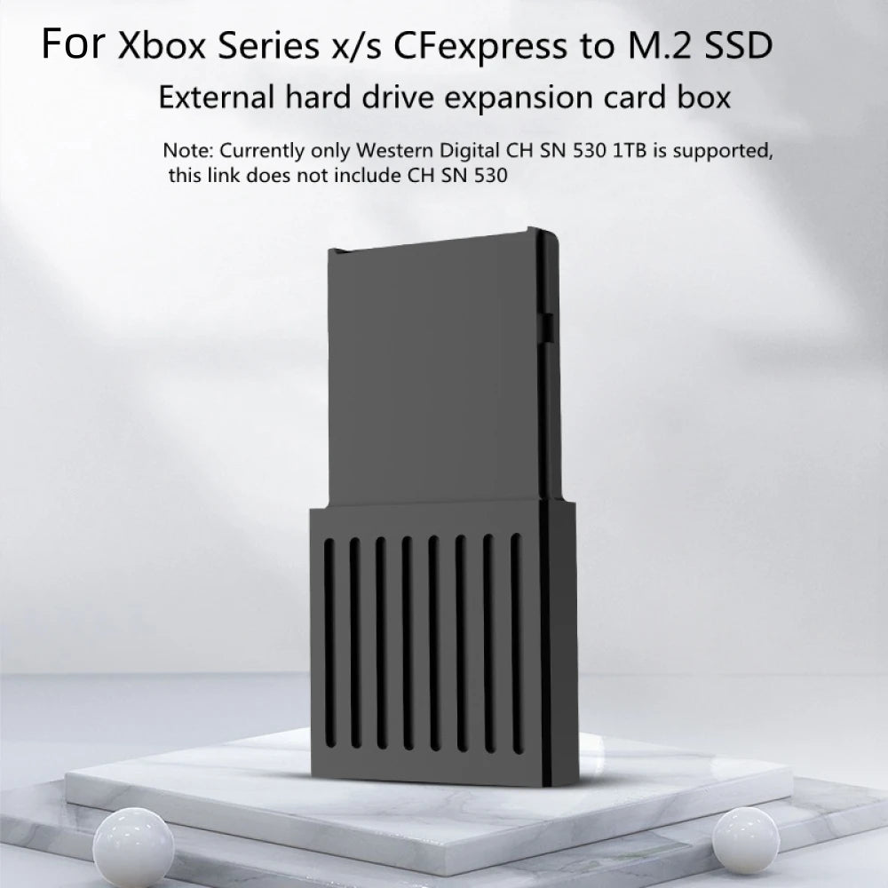 For Xbox Series X/S External Host Hard Drive Conversion Box M.2 Hard Drive Expansion Card Box Peaceful Pleasures Health and Wellness
