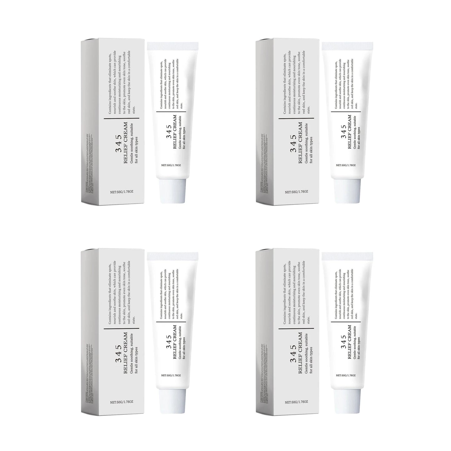 345 Relief Cream – Antioxidant Brightening Blemish Moisturizer 50g