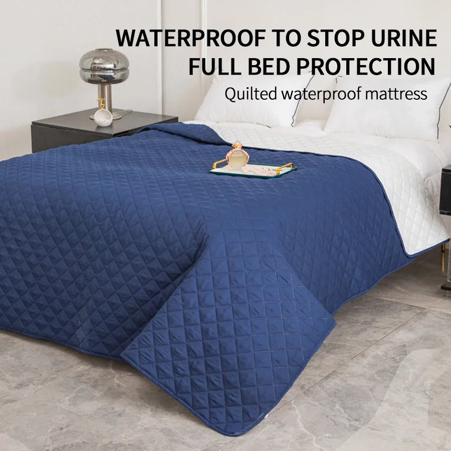 Waterproof Quilted Pet Bed Cover | Dog & Cat Couch Protector