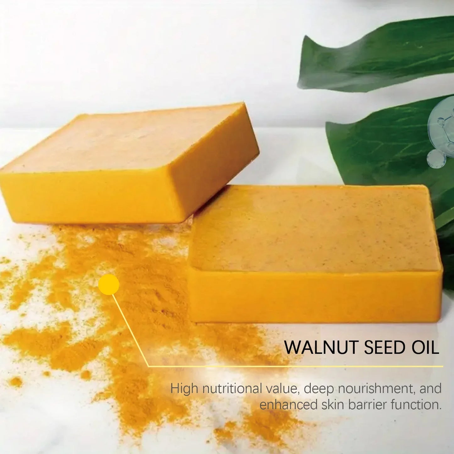 OceAura Lemon Turmeric Brightening Body Soap | Cleanse & Glow