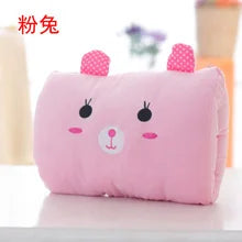 Soft Plush Hand Warmer Pillow – Kids Cartoon Stuffed Animal Cushion