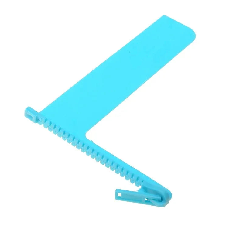 Creative Zipper Bookmark Dual-function Organizer Divided Pages Easy