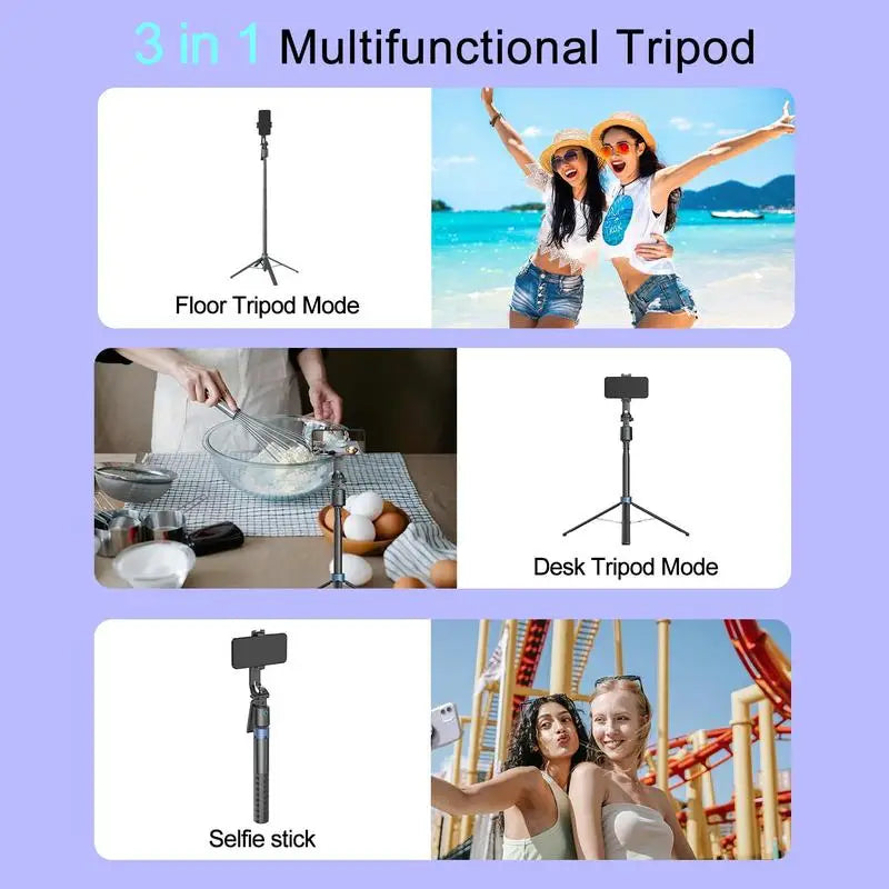 360° Auto Face Tracking Selfie Stick Tripod + Bluetooth Remote Peaceful Pleasures Health and Wellness