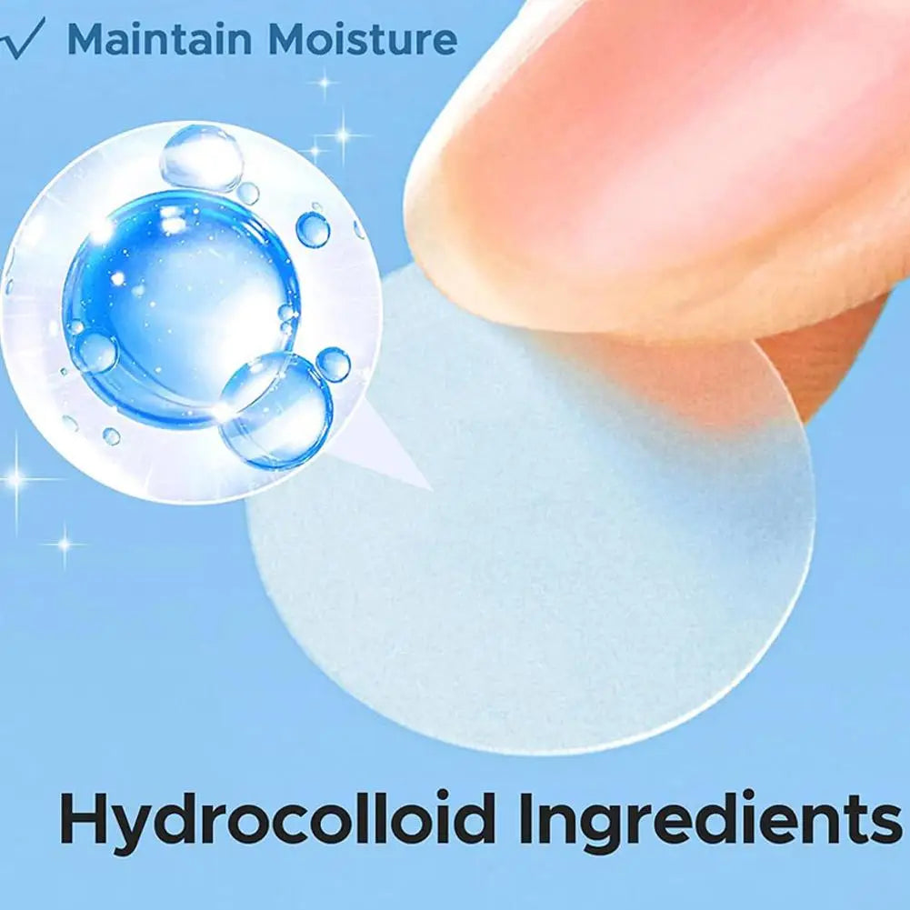 Invisible Hydrocolloid Acne Patches – Multi-Shape Spot Stickers for Face | 40–720 Pcs Peaceful Pleasures Health and Wellness