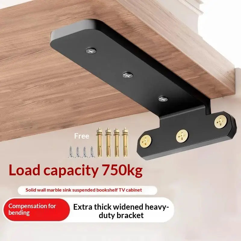 New 1Set L-shape Partition Support Brackets Wall Mount Fixed Rack With Screw Heavy Duty Shelf Brackets Industrial Metal Bracket Peaceful Pleasures Health and Wellness