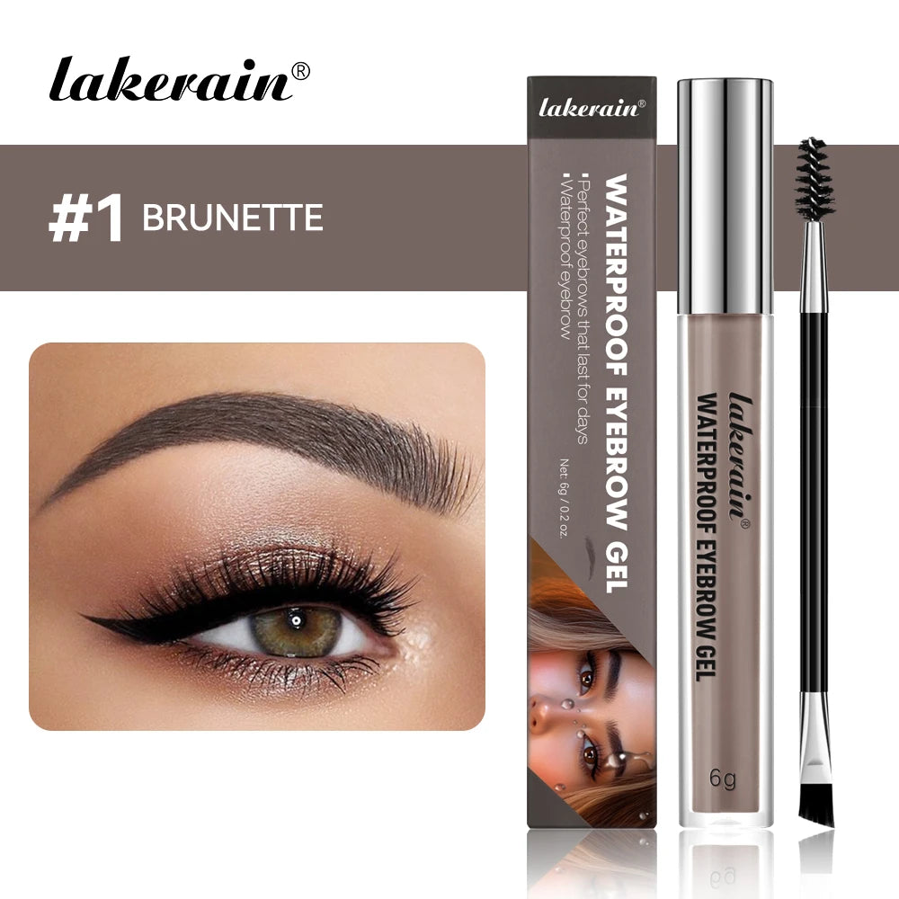 4 Colors Liquid 3D Eyebrow Styling Molding Gel Waterproof Transparent Refreshing Durable Natural Eyebrow Quick-drying Makeup Peaceful Pleasures Health and Wellness 1