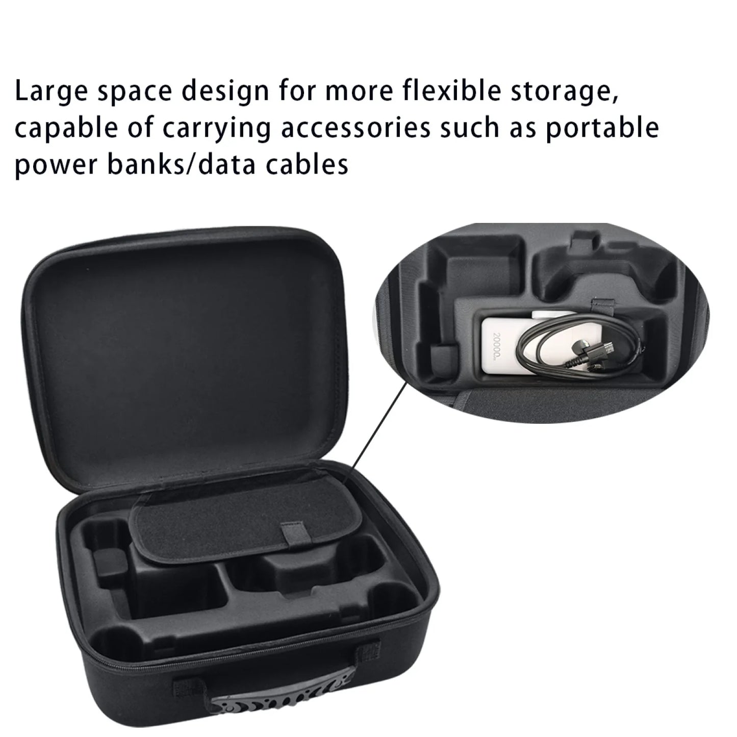Portable Large-Capacity Carrying Case Shockproof Game Console Storage Bags For ROG XBOX Ally/ROG XBOX Ally X Gaming Accessories Peaceful Pleasures Health and Wellness