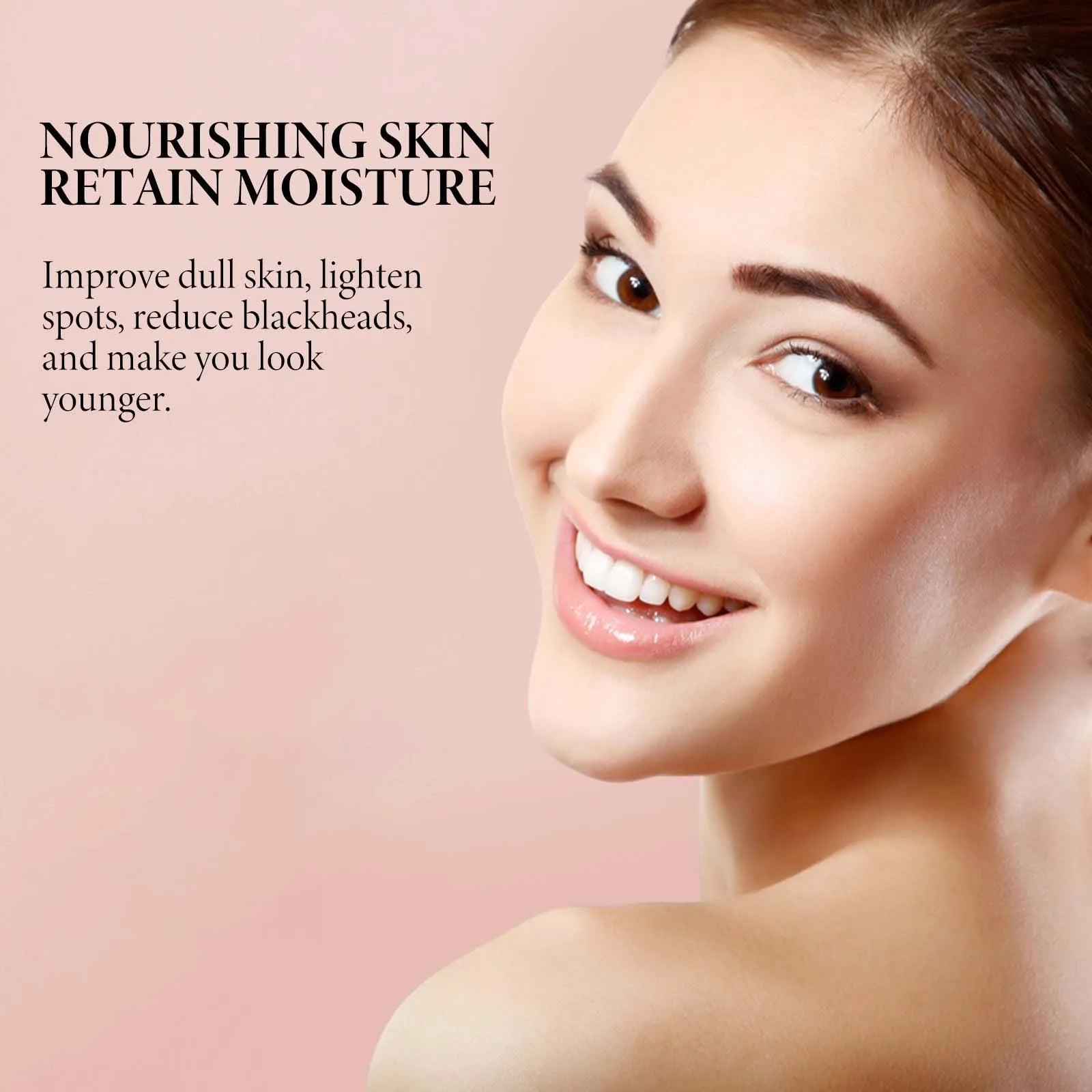 Vitamin C Strawberry Facial Essence Shrink Pores Improve Dullness Brighten Reduce Fine Lines Firm Skin Facial Moisturizing Serum Peaceful Pleasures Health and Wellness