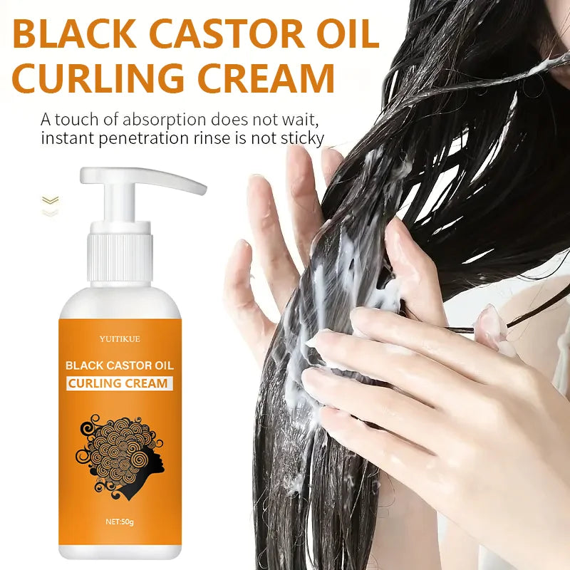YUITIKUE Curly Hair Styling Cream – Moisturize & Define Curls