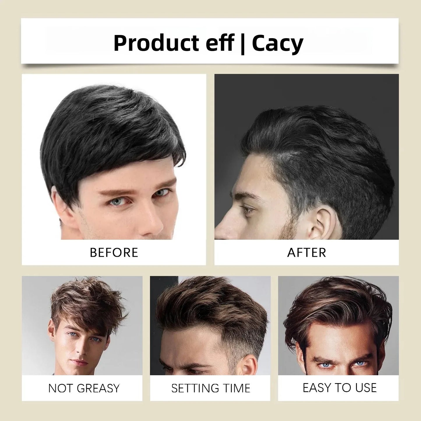 East Moon Strong Hair Wax – Edge Control & Long-Lasting Hold