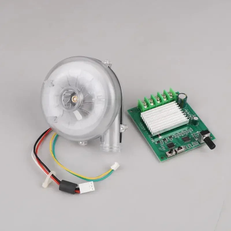 39mm Brushless DC Motor 12V-24V | 3-Phase High-Speed Turbine Fan