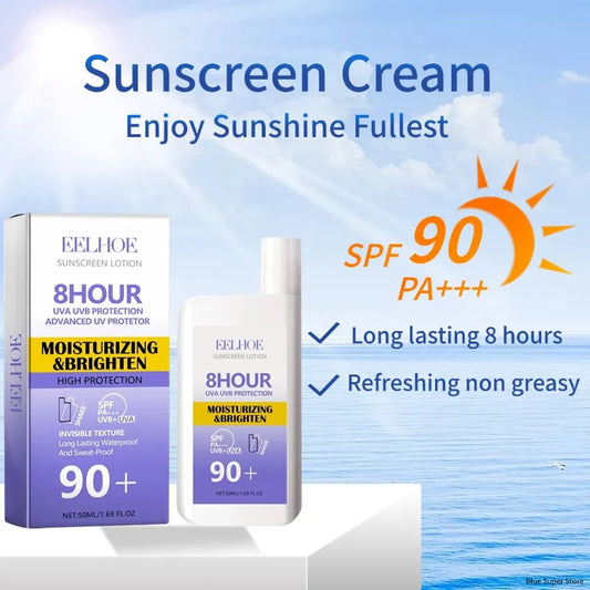 EELHOE SPF 90+ Sunscreen Cream – UV Shield, Moisturizing, 50ml Sunscreen Cream Oasis Select Default Title
