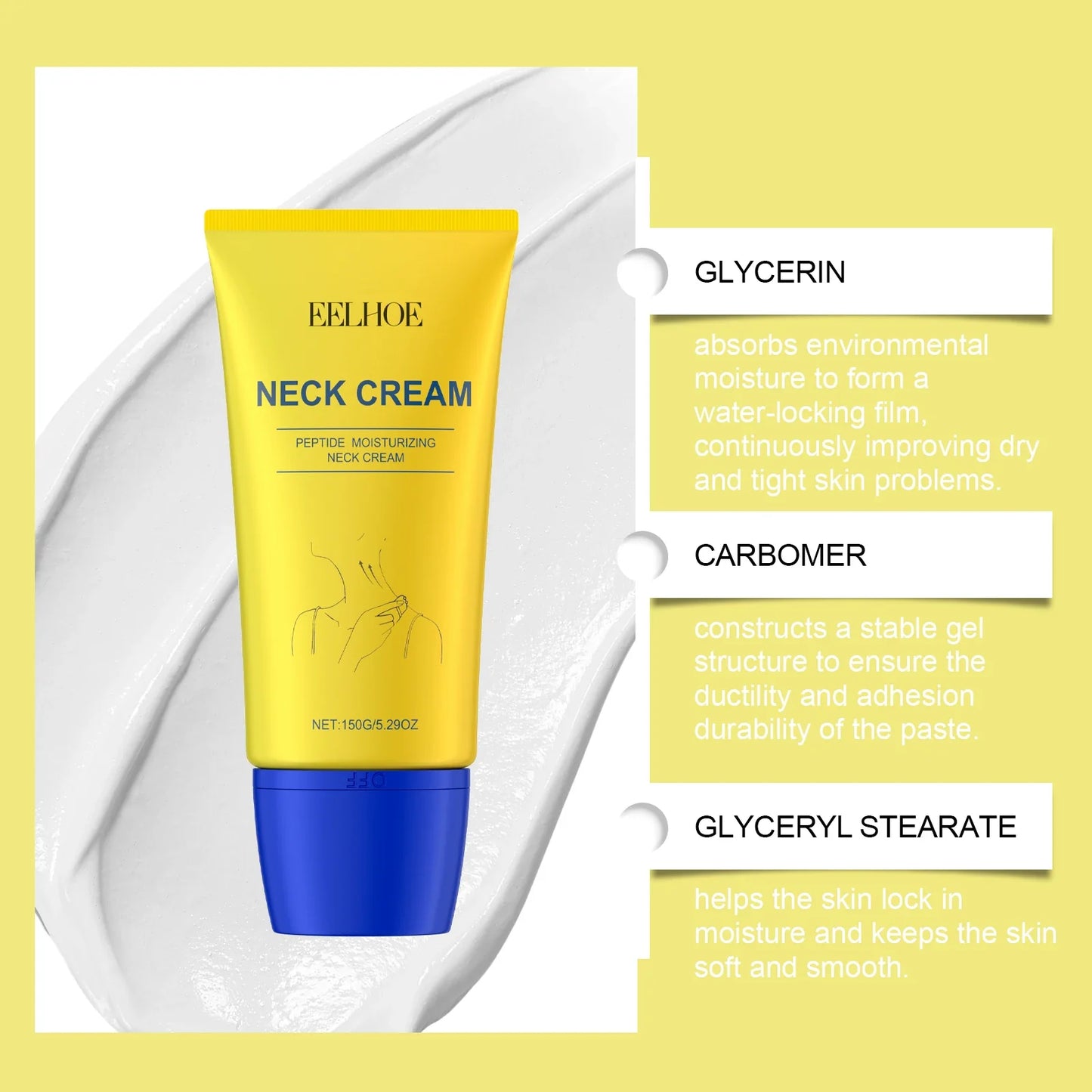 EELHOE Firming Neck Cream – Anti-Aging Lifting & Tightening