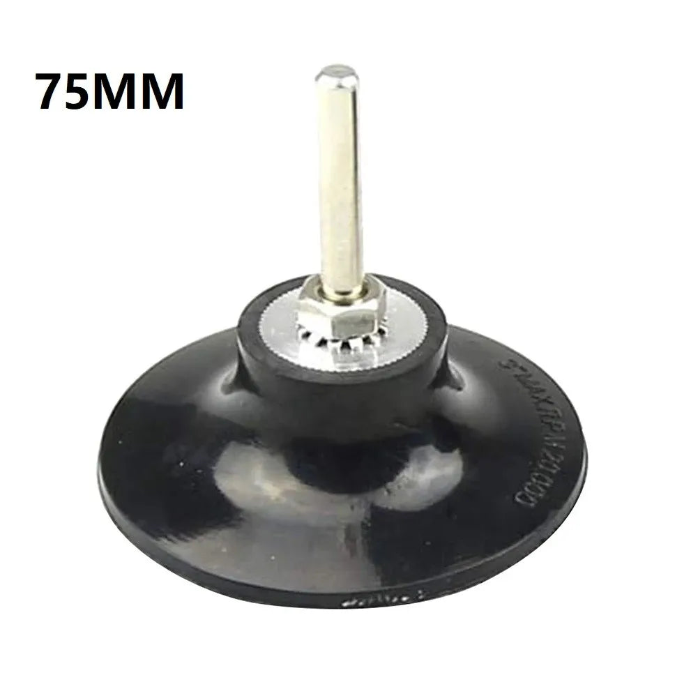 Roll Lock Sanding Disc Backup Pad 25/50/75mm | 1/4" Shank