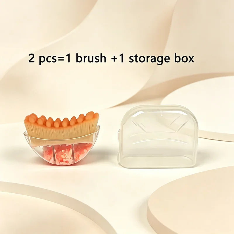 Facial Contour Massager Brush with Storage Box | Skin Massage