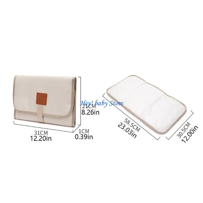 Foldable Waterproof Baby Diaper Changing Pad | Travel Mat