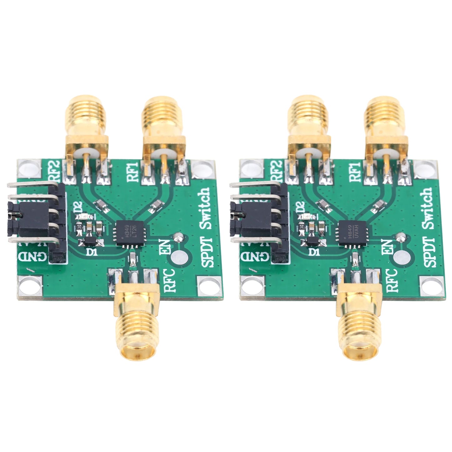 Industrial Supplies 3‑5V RF Module Single Pole Double Throw Board 50Ohms Input Output Impedance SMA Interface Peaceful Pleasures Health and Wellness