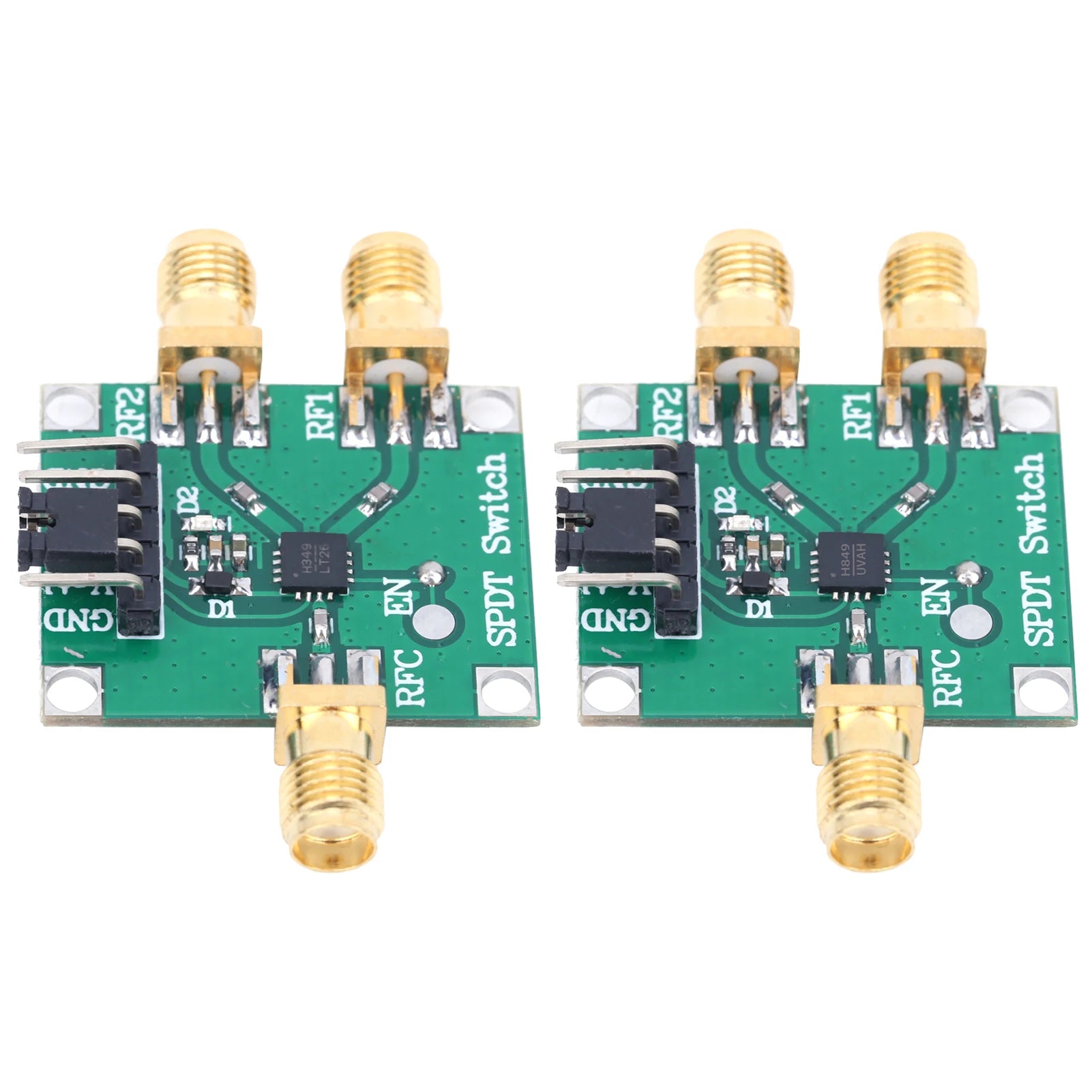 Industrial Supplies 3‑5V RF Module Single Pole Double Throw Board 50Ohms Input Output Impedance SMA Interface Peaceful Pleasures Health and Wellness