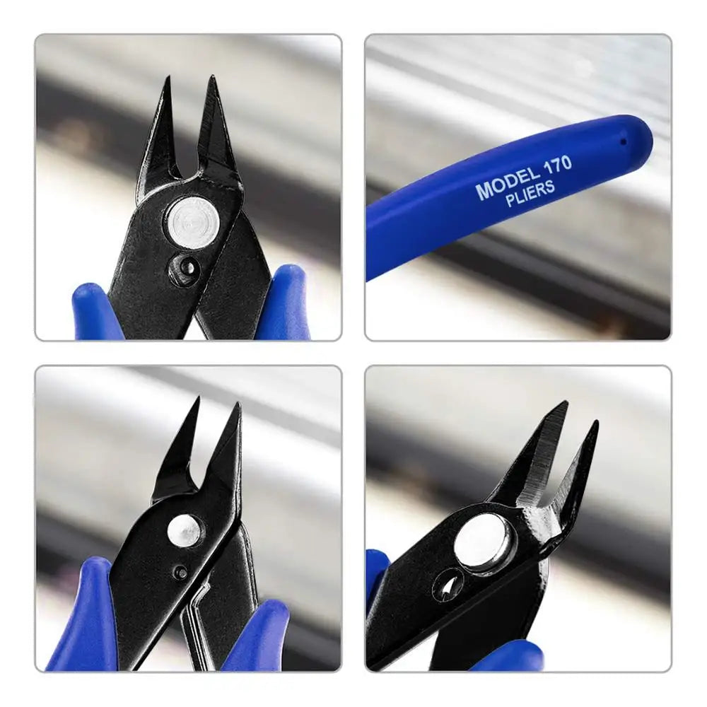 3.5/5 inch Wire Cable Cutter Multi-Functional Electrical Mini Cutting Plier Side Snips Flush Pliers Diagonal Cutting Pliers Tool Peaceful Pleasures Health and Wellness