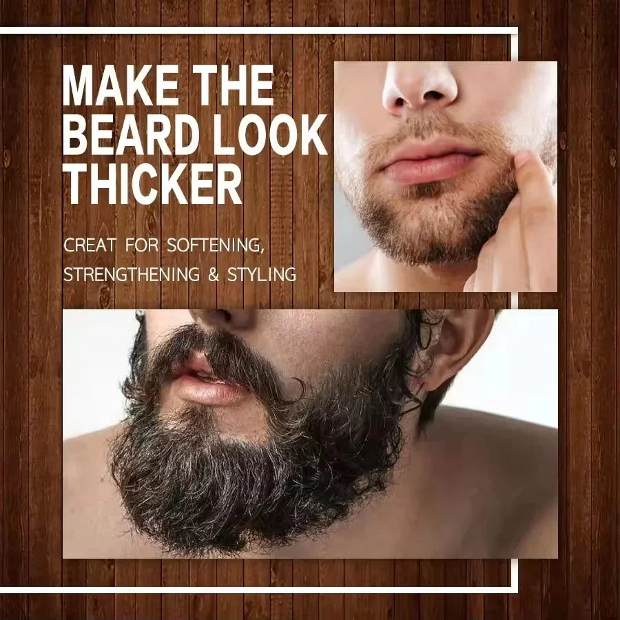 Beard Growth Serum Oil for Men – Fuller & Thicker Beard