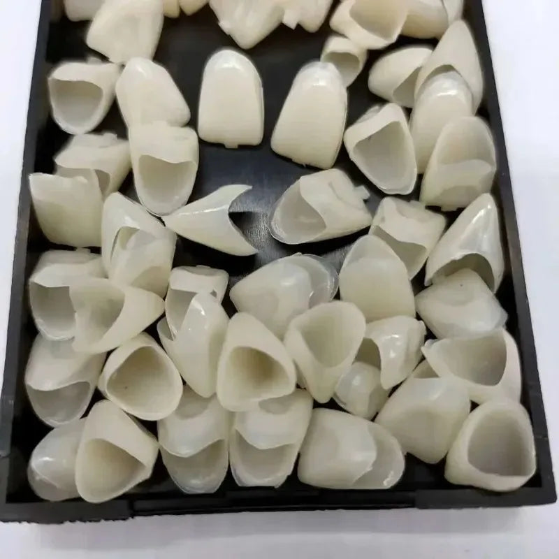 5 Boxes Dental Teeth Veneers Whitening False Denture Resin Temporary Crown Replacement Kit Porcelain Dental Material Oral Care Peaceful Pleasures Health and Wellness