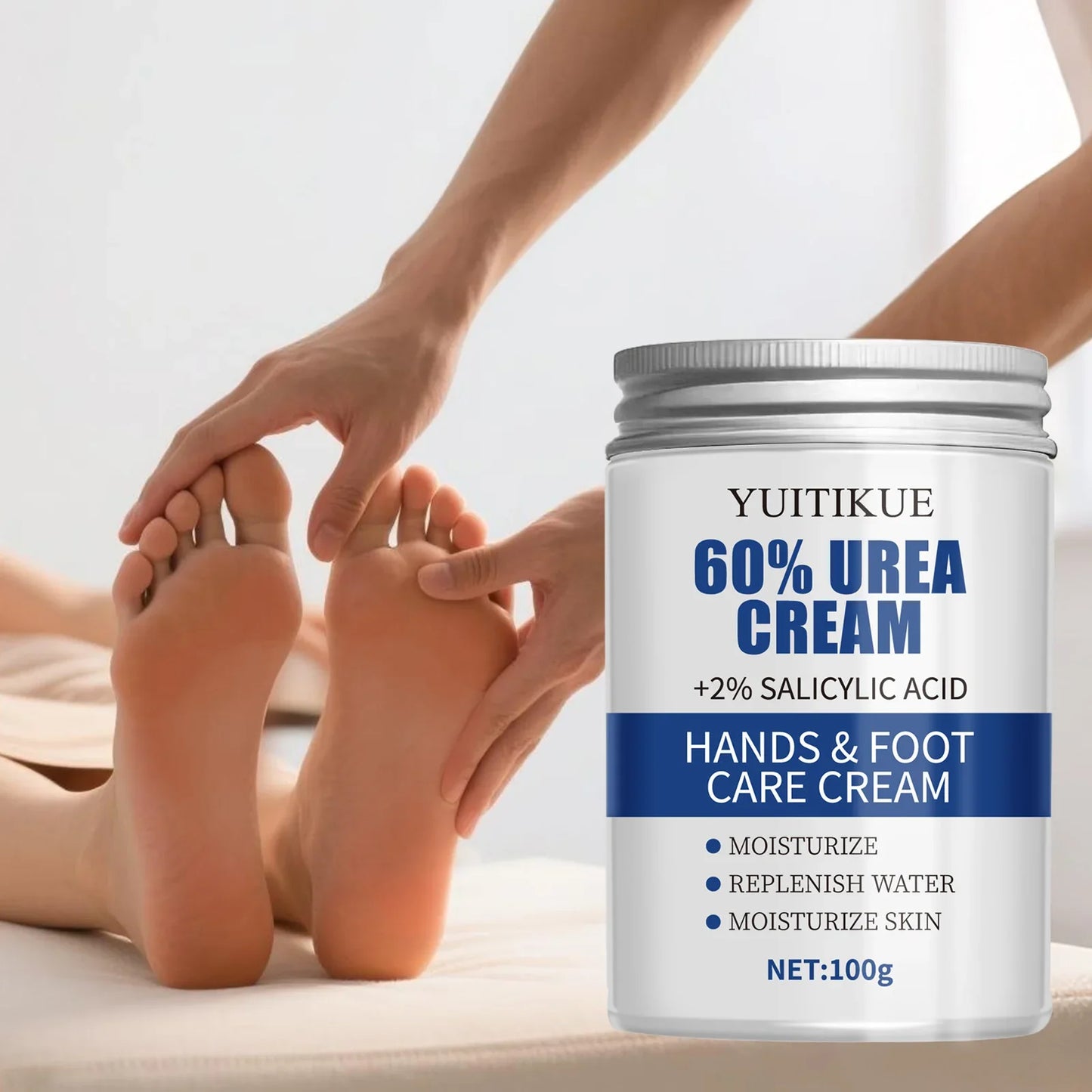 YUITIKUE 60% Urea Foot Cream 100g – Cracked Heel Repair