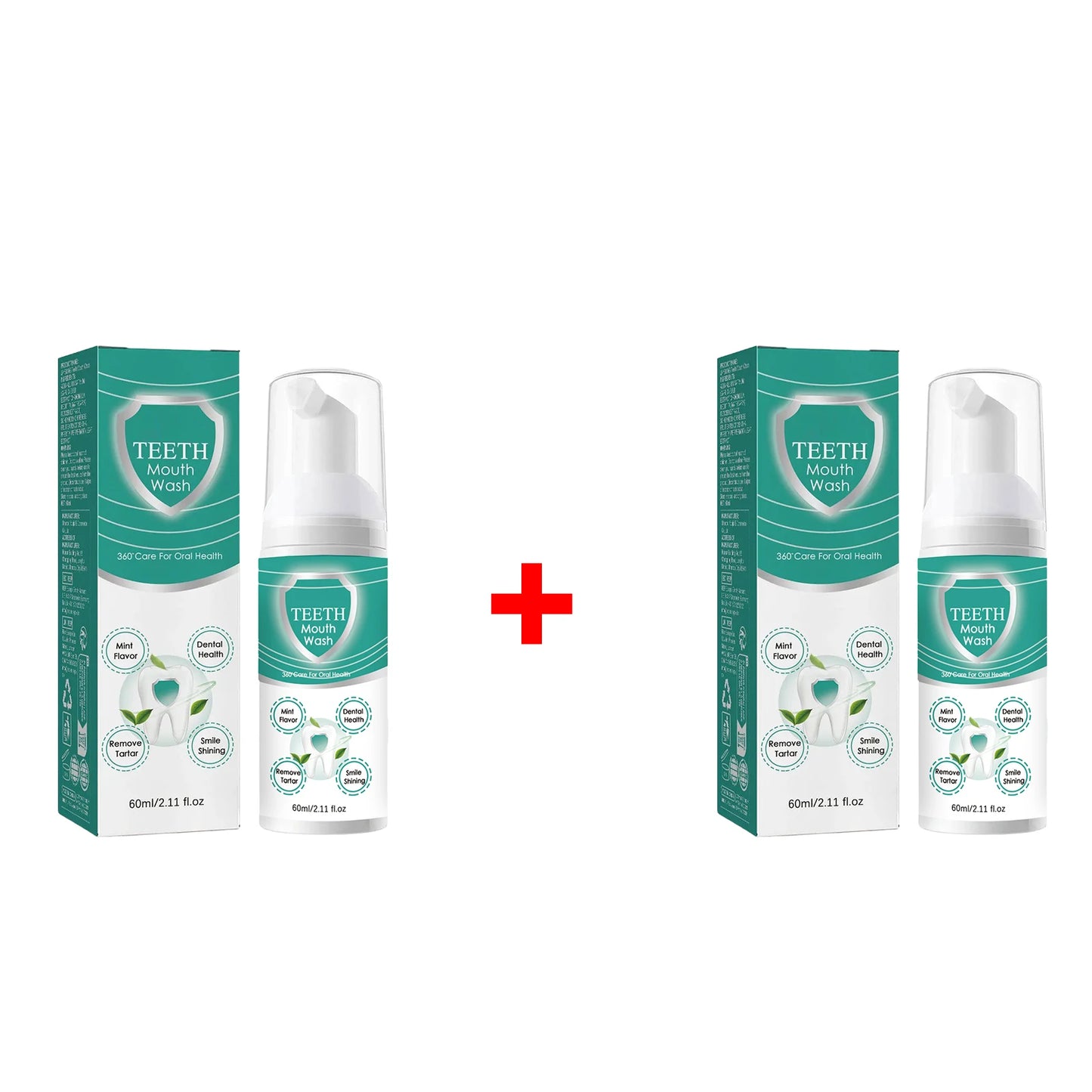 Foam Tooth Cleaning Mousse Teeth Whitening Removing Yellow Teeth Stains Gum Protection Freshens Breath Daily Oral Care Peaceful Pleasures Health and Wellness Buy 1 Get 1 Free