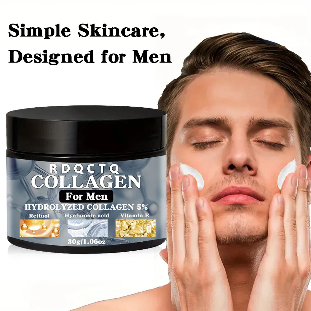 Men's Retinol & Collagen Firming Face Cream – 60g Moisturizer