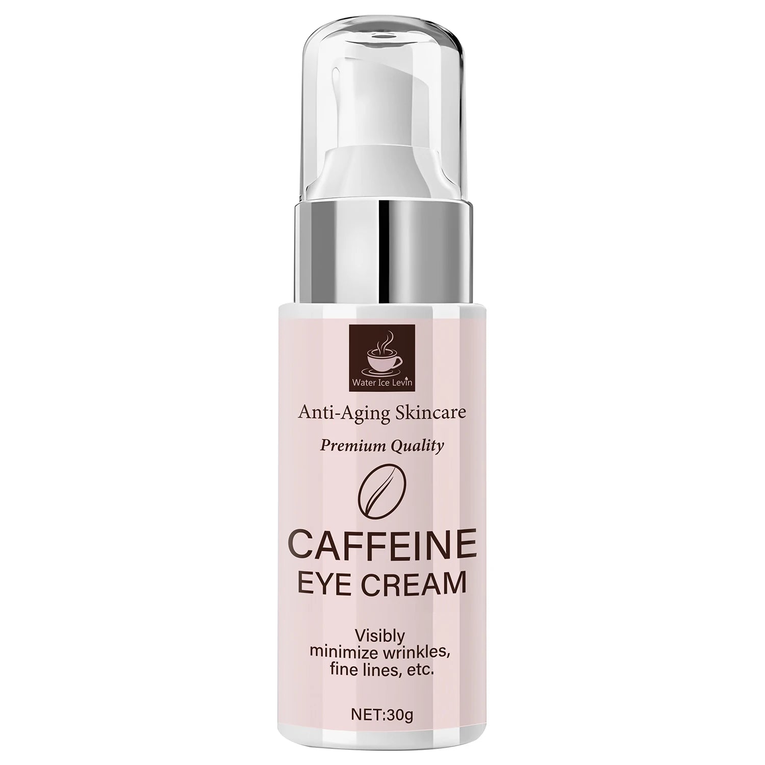 Caffeine Eye Cream with Niacinamide & Hyaluronic Acid | 30g Anti-Aging Eye Cream Peaceful Pleasures Health and Wellness WHITE 30g