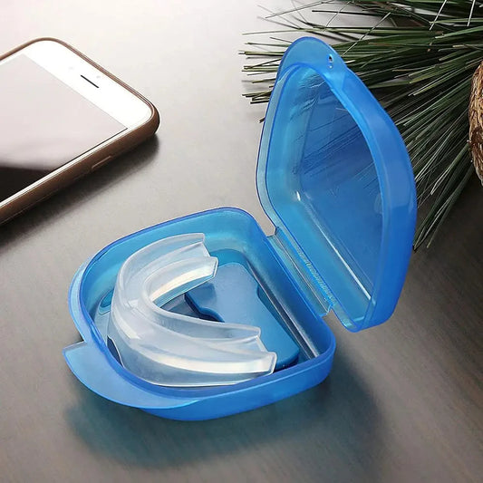 Teeth Bruxism Sleeping Apnea Guard Anti Snoring Bruxism Mouth Guard Snoring Device Bruxismo Snoring Mouth Guard to Stop Snoring Peaceful Pleasures Health and Wellness