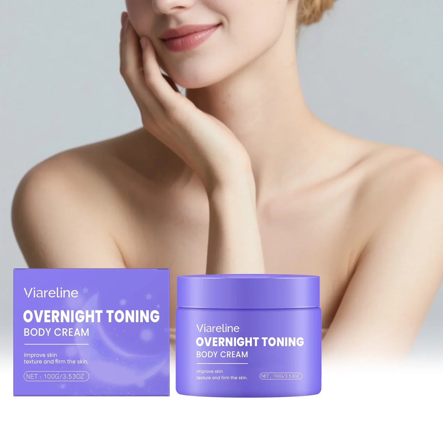 Viareline Body Shaping Cream – Firming & Toning Moisturizer