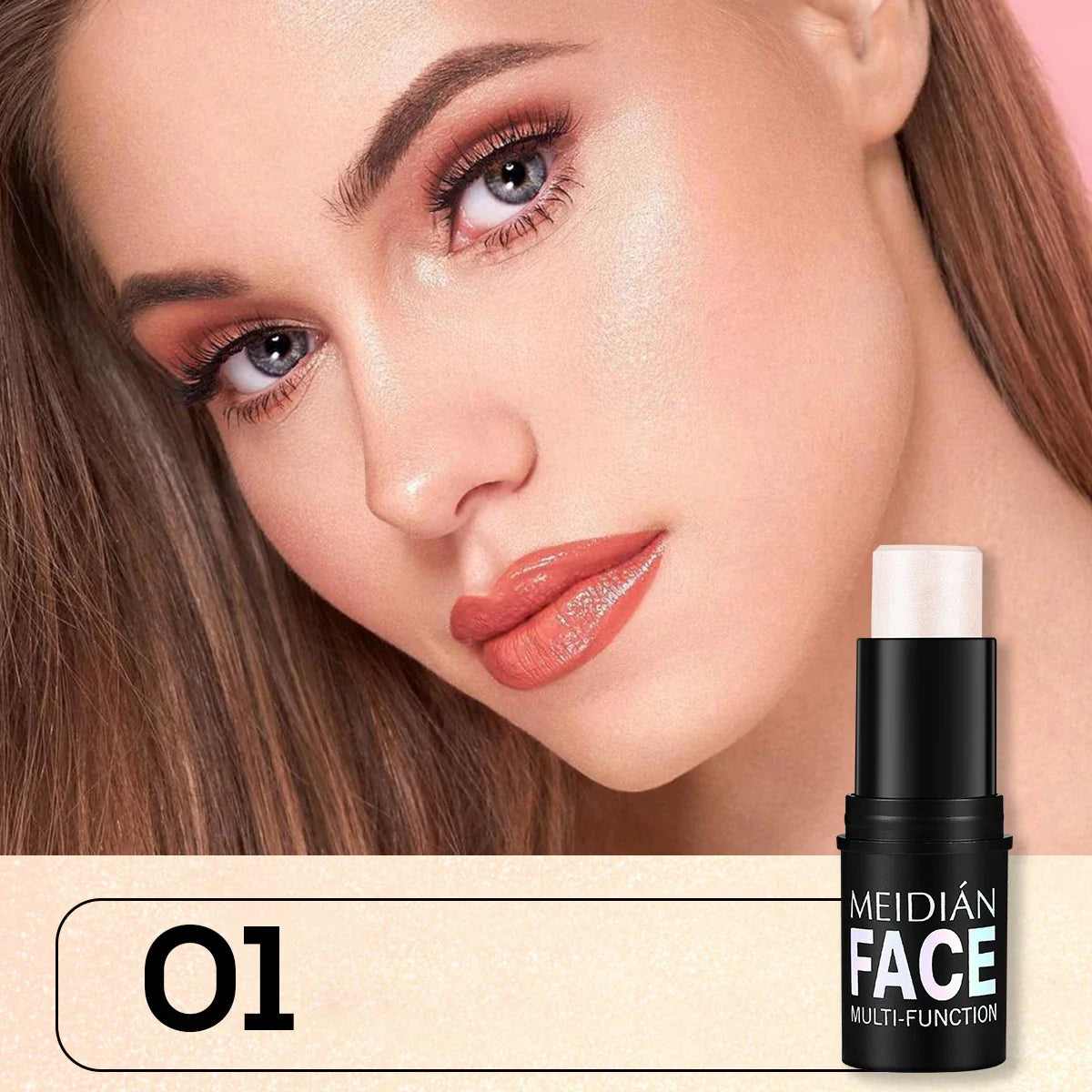 6-Color Dual-Use Blush & Lip Stick – Natural Contour Makeup