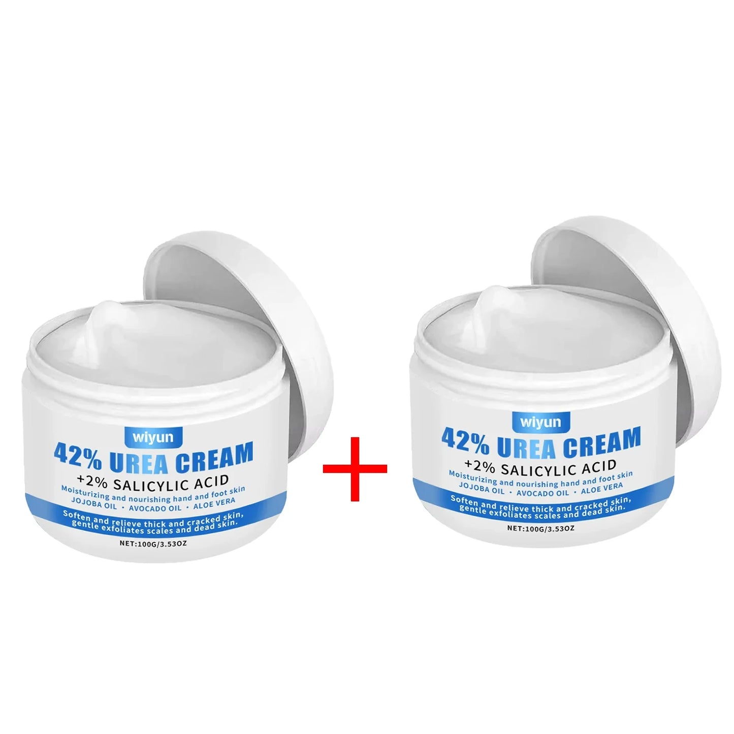 WIYUN 42% Urea Foot Cream – Moisturizing & Exfoliating Heel Cream