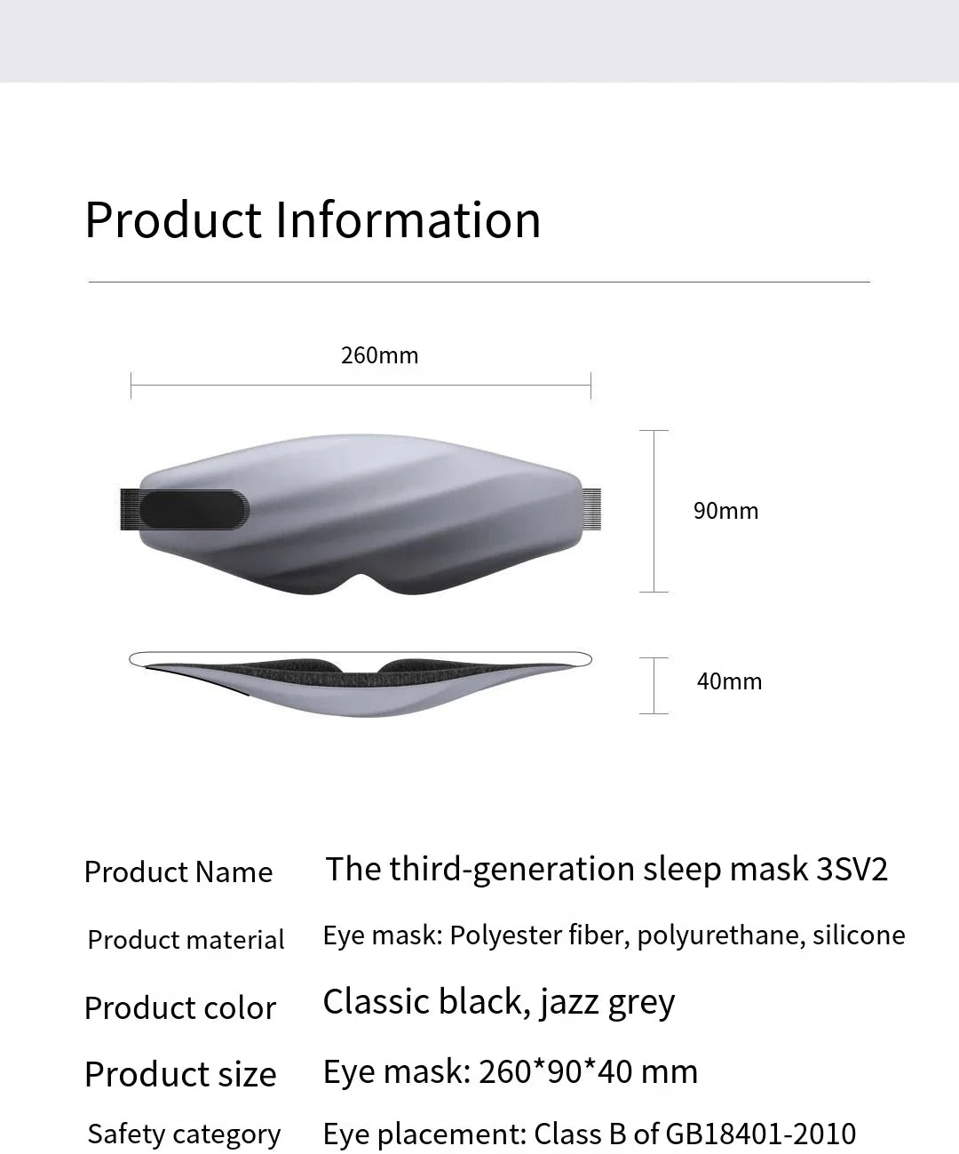 HOMEFISH 3D Sleep Eye Mask – Light Blocking Travel Mask 3D Sleep Eye Mask Peaceful Pleasures Health and Wellness