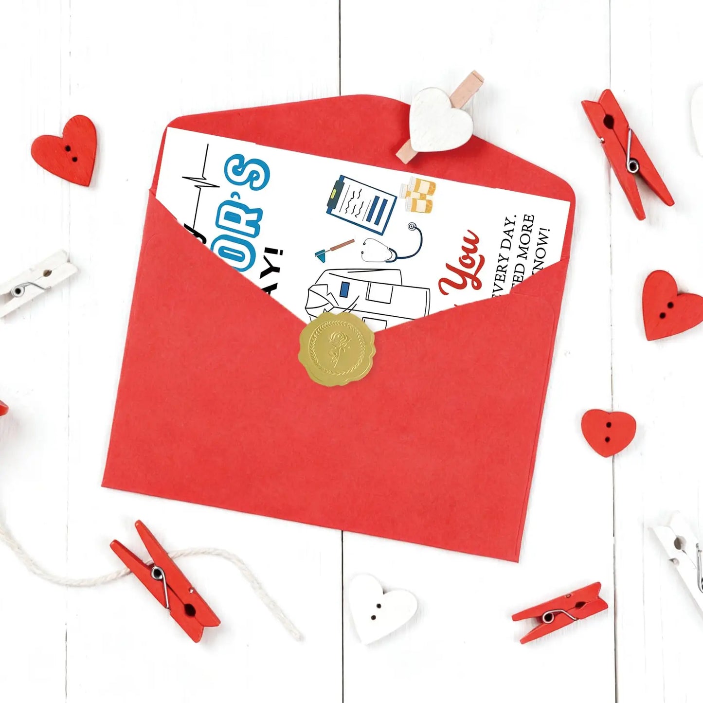 Doctor's Day Appreciation Card – Thank You Gift for Physicians