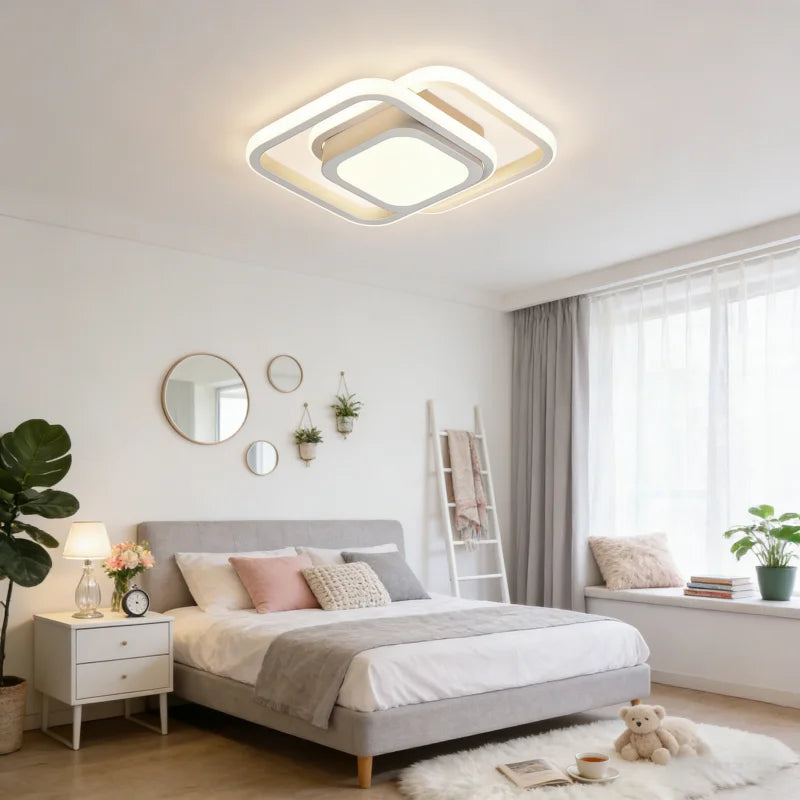 RUNTOIN 22W Modern LED Ceiling Light | Hallway & Balcony Lamp