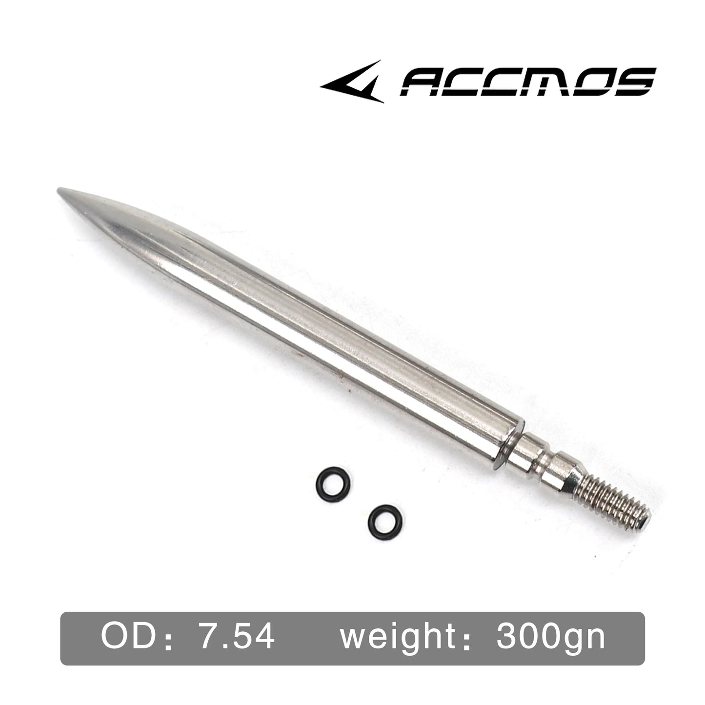 Arrowhead Stainless Steel Archery Replaceable Screw-in Tip 100 125