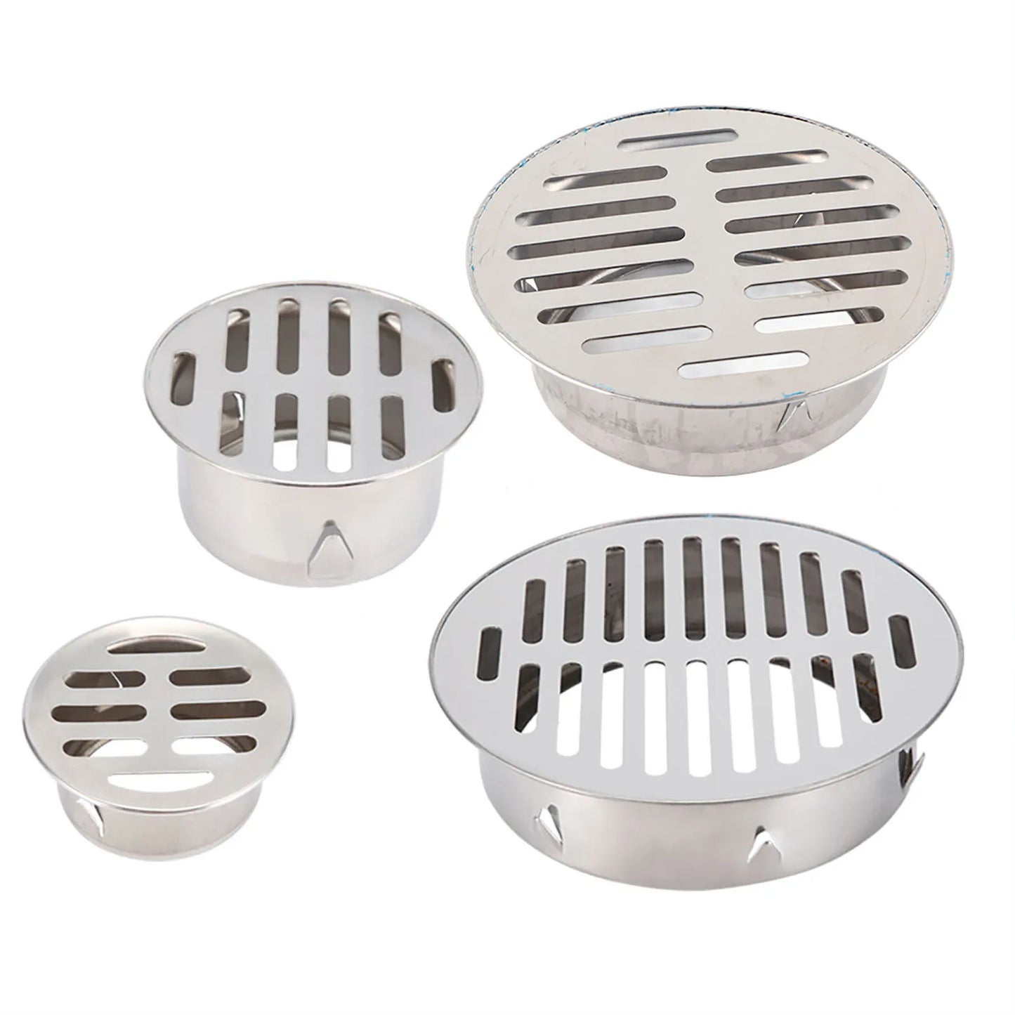 Stainless Steel Balcony Anti Blocking Floor Drain for Outdoor Yard Use Stainless Steel Floor Drain Floor Drain Peaceful Pleasures Health and Wellness