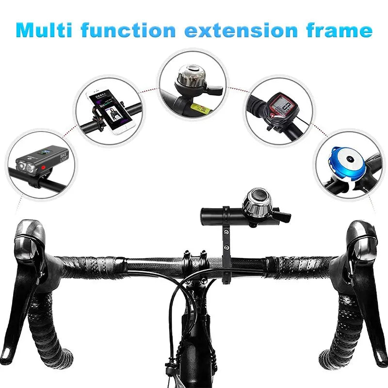 Aluminum Bicycle Handlebar Extender – Lightweight Extension Bracket