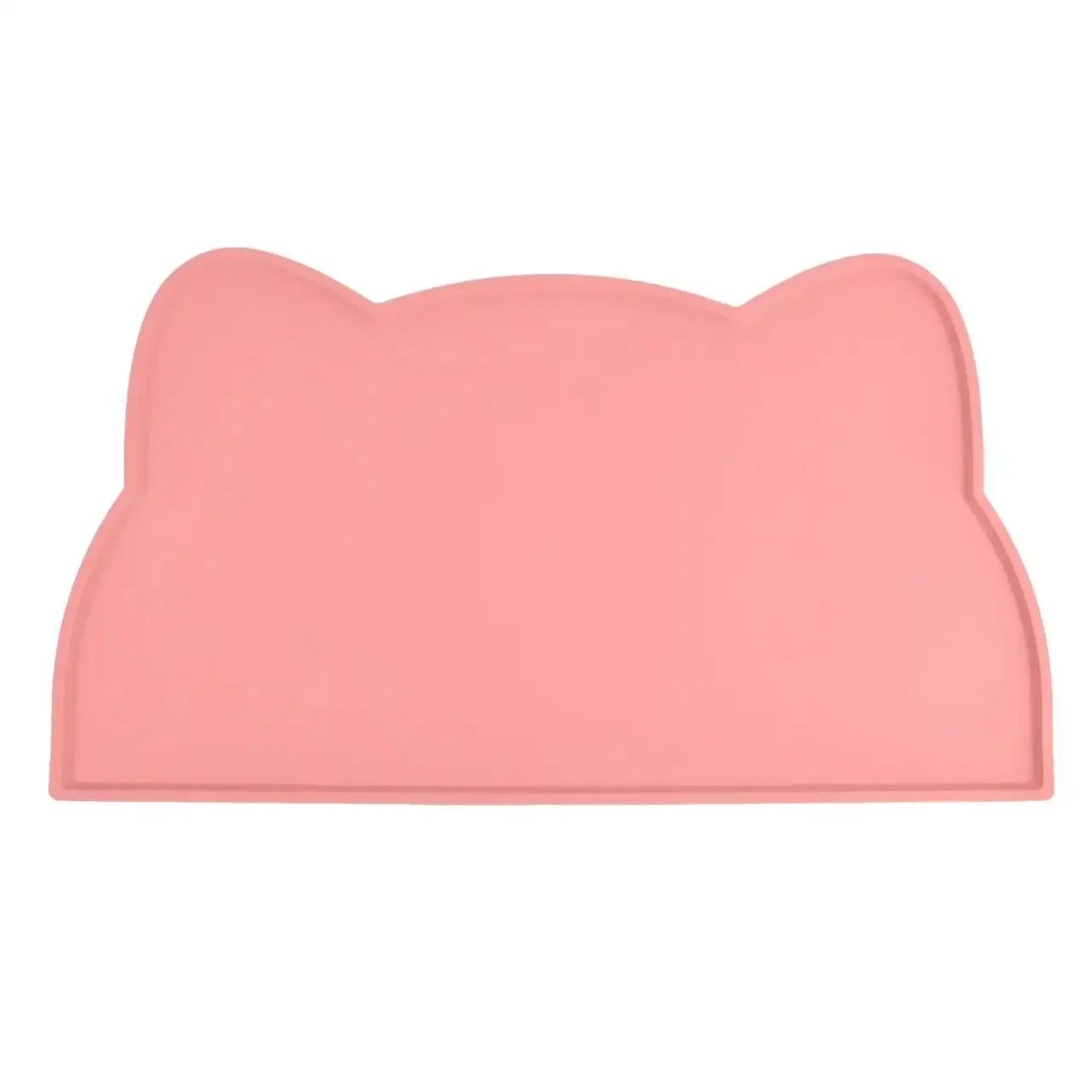 Silicone Non-Slip Pet Feeding Mat for Dogs & Cats Pet Feeding Mat Peaceful Pleasures Health and Wellness pink