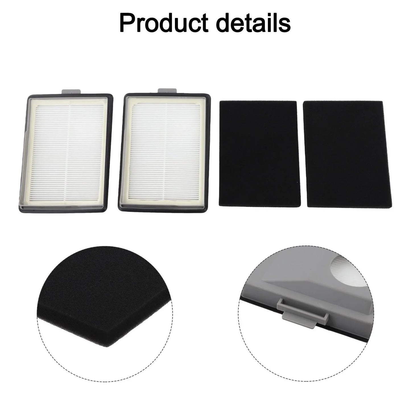 Carbon HEPA Filter for Miele Boost CX1 – Parts 11639250 & 11169285