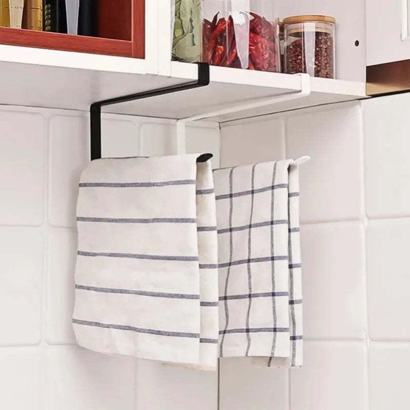 Kitchen Tissue Holder & Spice Rack Organizer – Stainless Steel