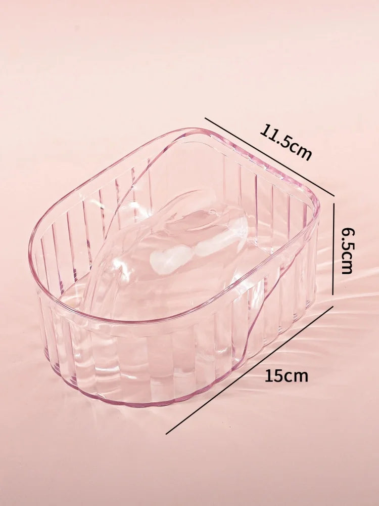 Nail Art Hand Wash Remover Soak Bowl Acrylic Nail Supplies DIY Salon Nail Spa Bath Treatment Manicure Tools Peaceful Pleasures Health and Wellness
