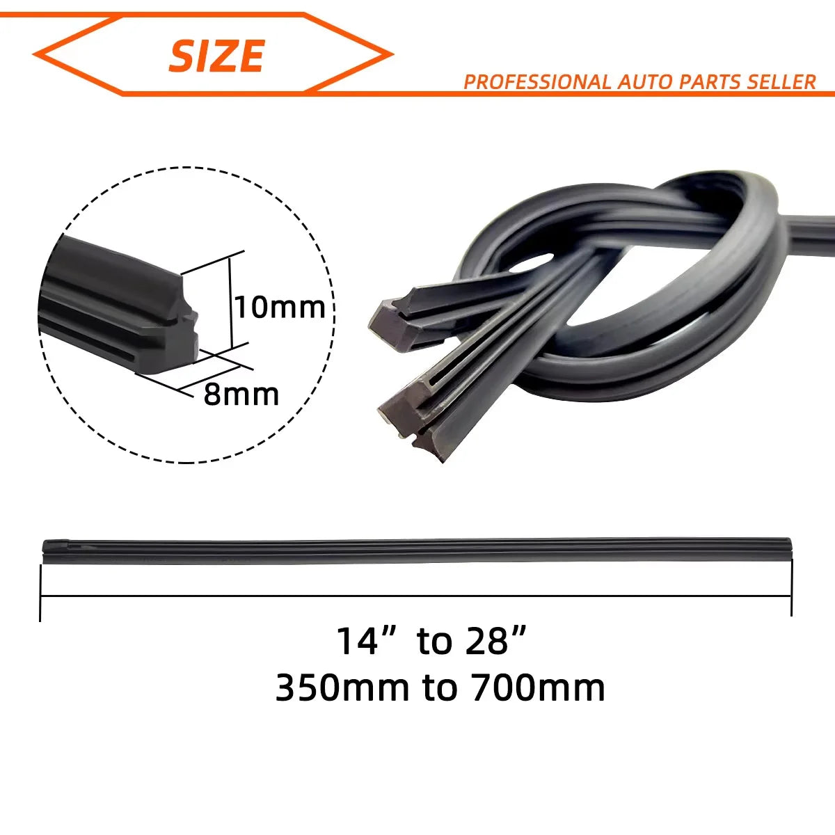 Windshield Wiper Rubber Replacement Strips – Car, Truck & SUV Peaceful Pleasures Health and Wellness