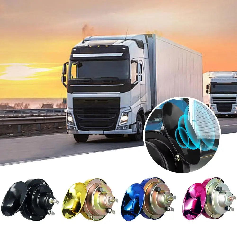Motorcycles 300DB Super Loud Train Horn For 12V Power Supplies Car-boat Automotive Loudspeaker Car Speaker Sound Signal Peaceful Pleasures Health and Wellness