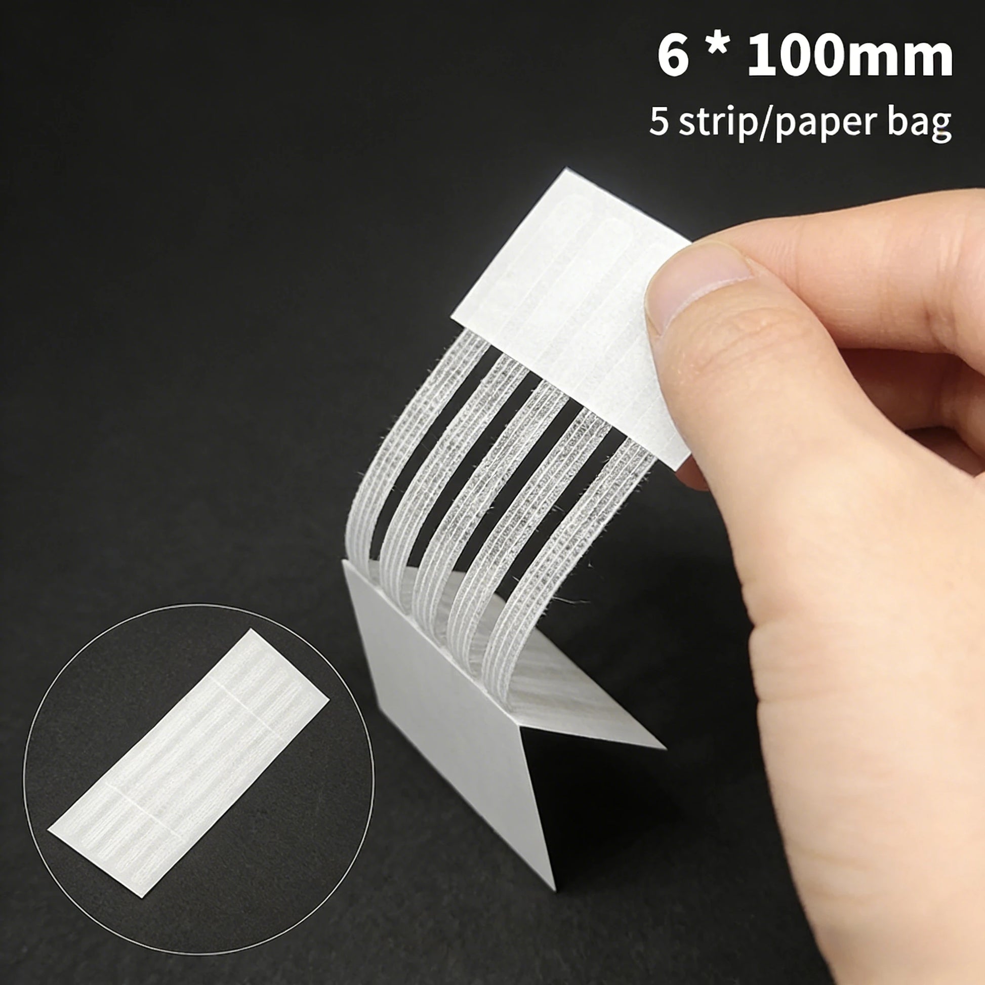5 Strips Wound Skin Closure Strips Postpartum Wound Repair Cosmetic Surgery Strip Adhesive Medical Suture Free Surgical Tape Peaceful Pleasures Health and Wellness 6x100mm 5 strips
