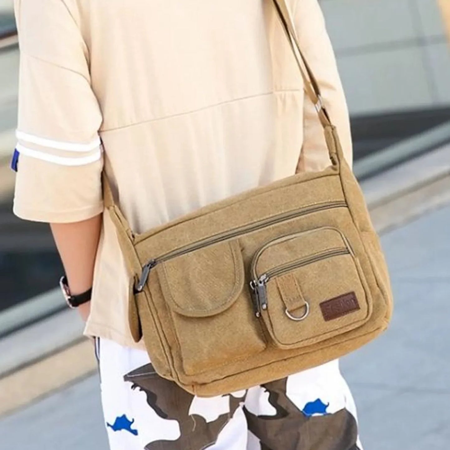 Tool Bag Pouch Large Capacity Multi Pockets Portable Hardware