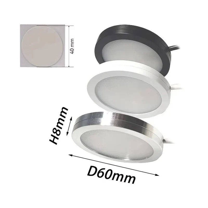DIY LED Lamp Kit – Adjustable Warm/Cool Light Parts, No Shell