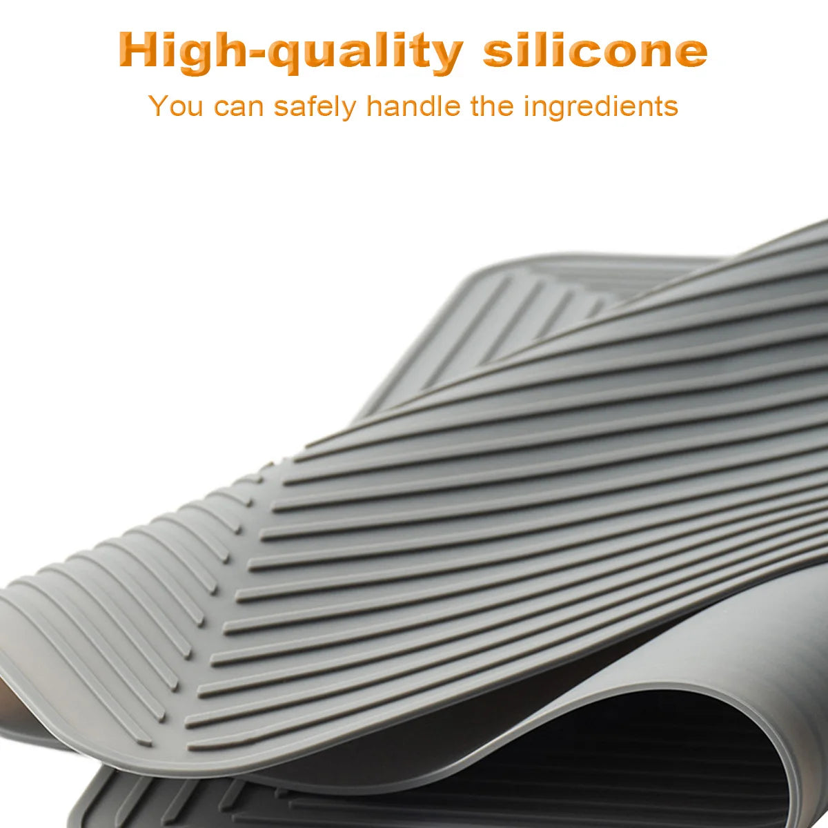 Leeseph Silicone Sink Pad, Non-Skid Counter Protector, Multipurpose Drying For Kitchen Utensils, Heat Resistant Dishwashing Mat Peaceful Pleasures Health and Wellness