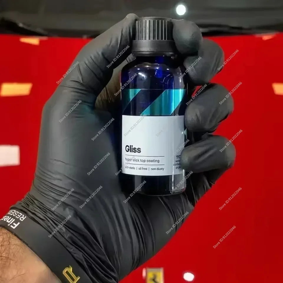 50ml Kit for CAR Gliss Original Ceramic Coating for Cars Hyper Smooth Hydrophobic Nano Top-Coat with Microfiber Applicators Peaceful Pleasures Health and Wellness